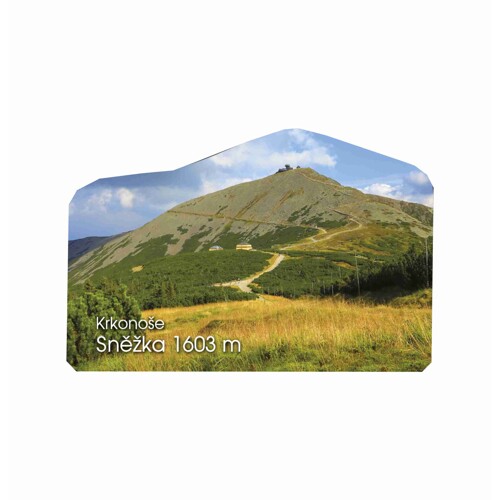 Magnetka letní Sněžka tvarovaná KR12