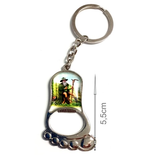 Klíčenka otvírák stopa Krakonoš KR21