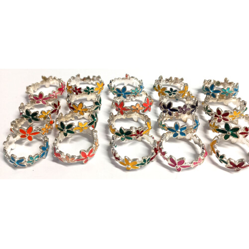 Prsten dětský s kytičkou