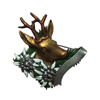 32. Hlava srnce, stuha, dvě protěže