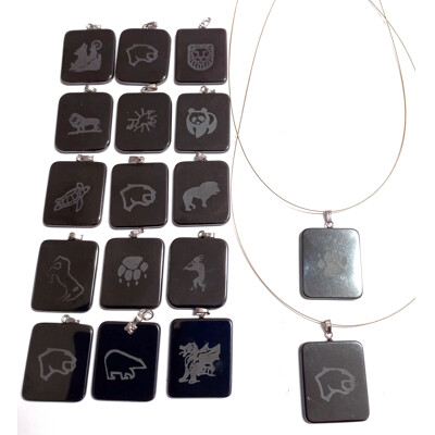 Přívěsek Hematit - destička