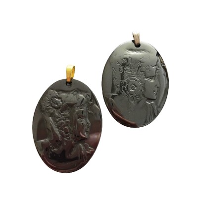 Přívěsek Hematit - Camei