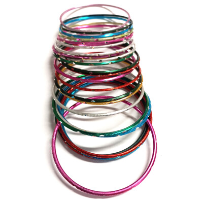 Náramek bižuterní kov