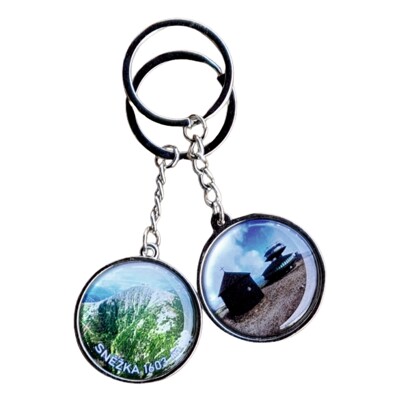 Klíčenka kruh - oboustranný motiv