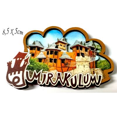 Magnet dvouvrstvý dřevo