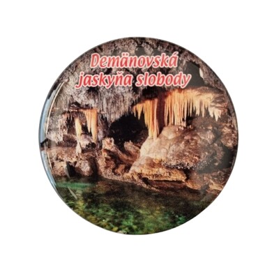 Magnetka akryl kruh 6,5cm