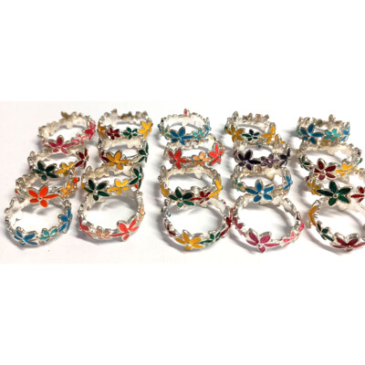 Prsten dětský s kytičkou