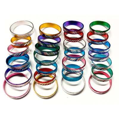 prsten bižuterní kov mix