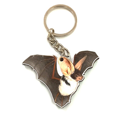 Klíčenka dřevěná , netopýr
