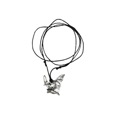 Přívěsek netopýr na šňůrce "B" starostříbro