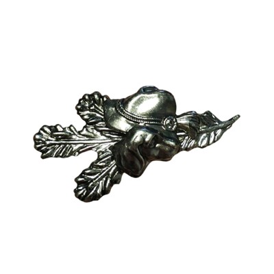 12. Klobouk, úlomek, hlava psa