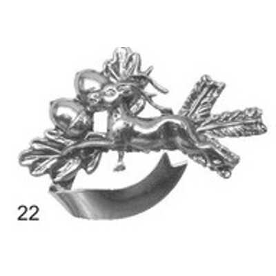 22. Jelínek, stuha, žaludy