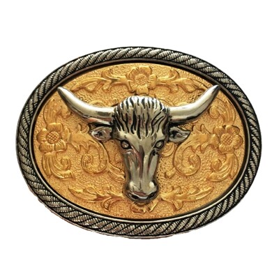 Spona na opasek - hlava býka