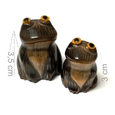 Buvolí roh - žabičky (2ks)