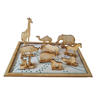 Minizoo skládačka