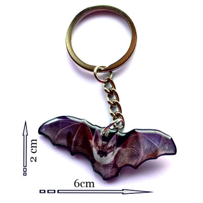 Klíčenka netopýr akryl "A"