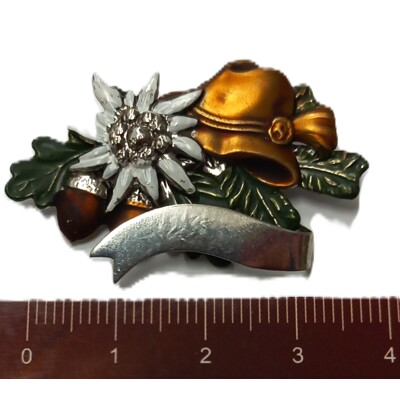 16. Klobouk , stuha, protěž - barvené