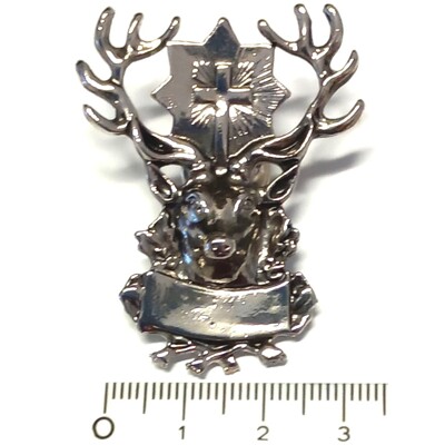 Lovecký odznak Sv.Hubert s pinem, starostříbro